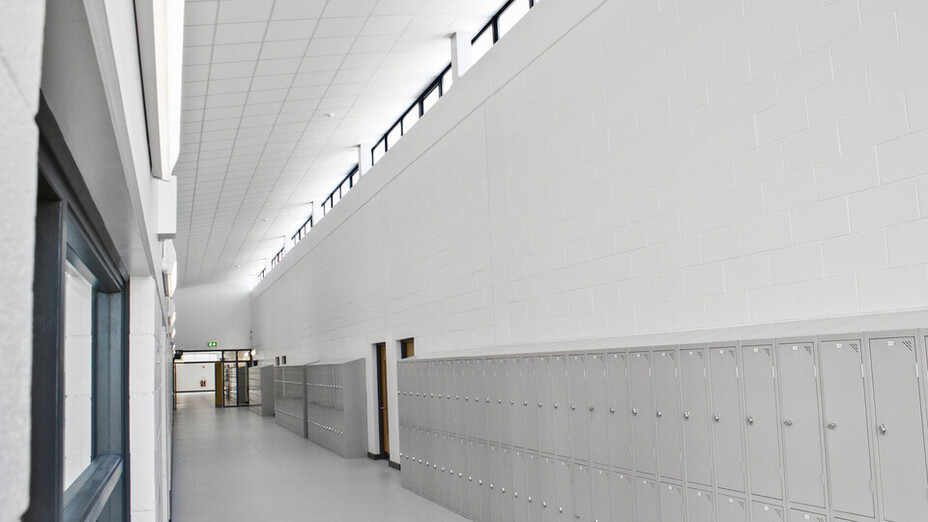 Rockfon Artic Basic White Ceiling Tiles Good Acoustics